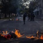 Incendiary Confrontation at the Liceo Aplicación in Santiago, Chile