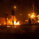 Molotov Attack on Cop Station and Riot in Solidarity with Giannis Michailidis in Zografou, Athens, Greece