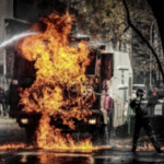 Molotov Attacks on Carabineros in Chile